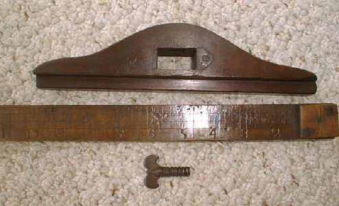 Antique Marking Gauge Large Fruitwood