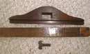 Antique Marking Gauge Large Fruitwood
