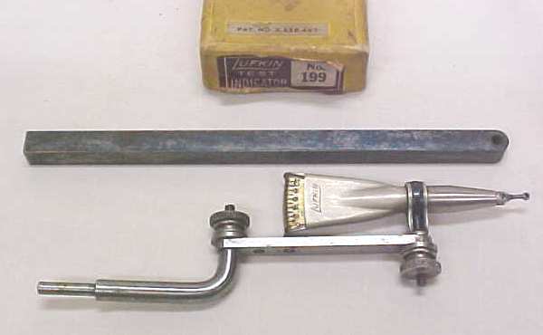 Lufkin No. 199 Test Indicator w/ Box Rare!