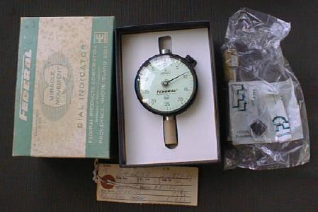 Federal C70 Dial Indicator in the Box & Extras