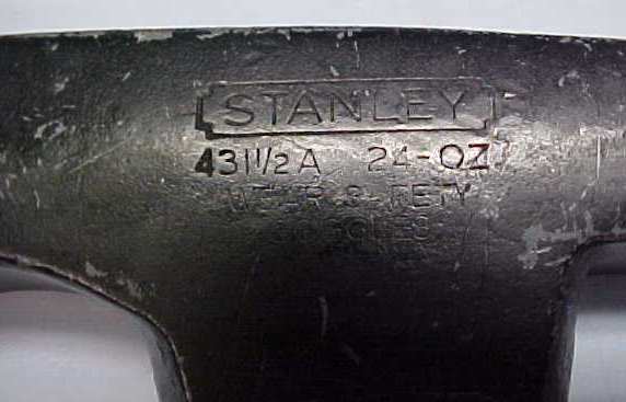 Stanley Bricklayer's Hammer No. 431 1/2A