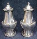 Ornate Silver Plated Salt & Pepper England