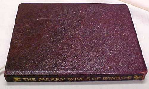 Shakespeare Merry Wives of Windsor 1917