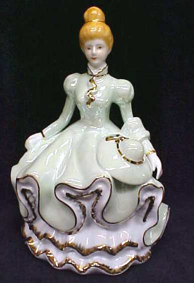 Southern Belle Music Box Porcelain Exquisite