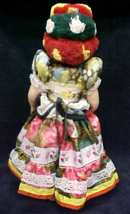 Ethnic Doll Vintage Colorful Costume