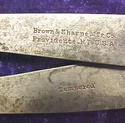 Brown & Sharpe Inside Caliper No. 832 Rare