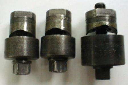 Group of Three Greenlee Conduit Punches