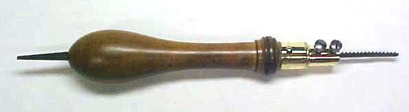 Pad Saw w/ Boxwood Handle Antique