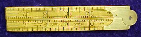 Rabone Arch Joint 2' Boxwood Rule No. 1377