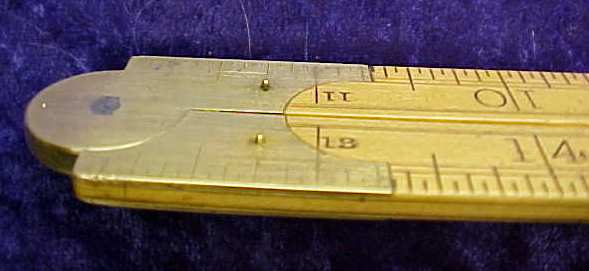 Rabone Arch Joint 2' Boxwood Rule No. 1377
