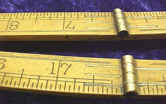 Rabone Arch Joint 2' Boxwood Rule No. 1377