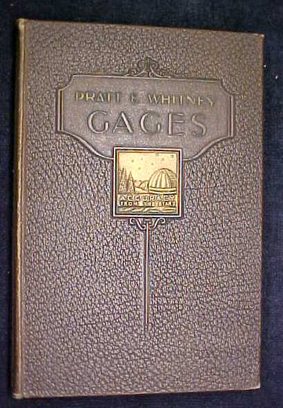 Pratt & Whitney 1929 Gages Catalog