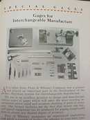 Pratt & Whitney 1929 Gages Catalog