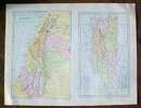 Antique Map Puerto Rico British Columbia 1906
