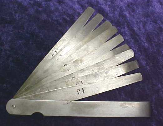 Union Thickness Gage Gauge Feeler