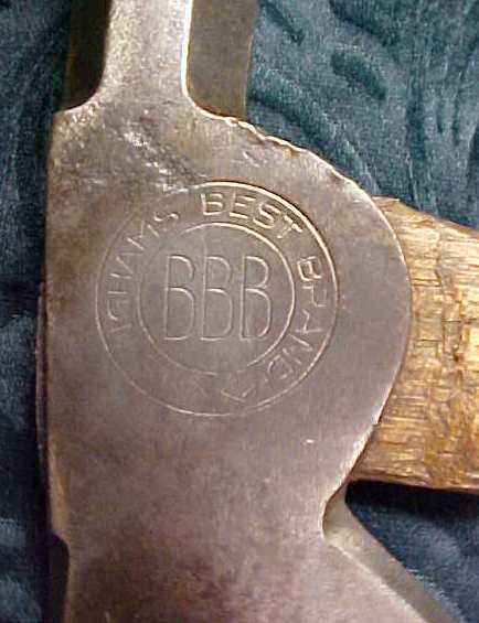 Bingham's Best Brand Half Hatchet