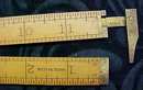 Stanley No. 36 1/2R Boxwood Caliper Rule