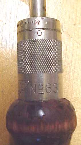 Millers Falls No. 63 Ratchet Screwdriver Rare!