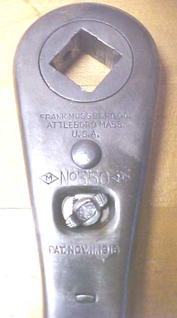 Mossberg Antique Ratchet Wrench Set + Box No. 350