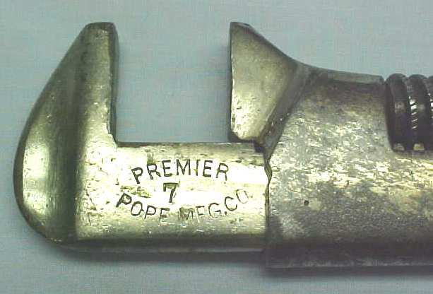 Pope Adjustable 4 inch Wrench Rare!