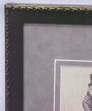 Dickens Tiny Tim & Bob Cratchit 1911 Framed