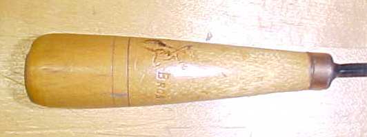 Buck Bros. Tanged Gouge Chisel 9/64