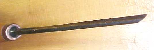 Buck Bros. Tanged Gouge Chisel 9/64