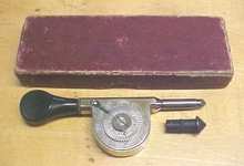Starrett No. 107 Speed Indicator + Box