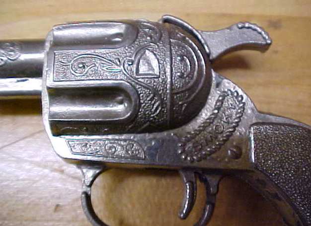 Smokey Cap Gun Pistol Cast Metal