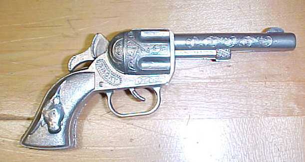 Smokey Cap Gun Pistol Cast Metal