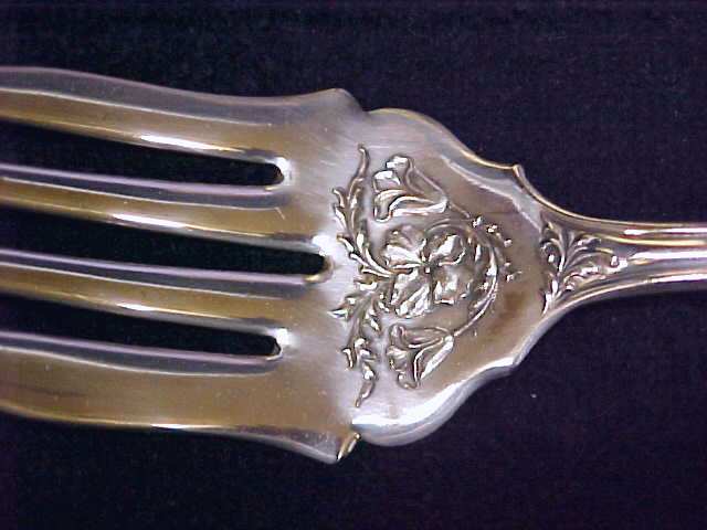 Silver Plated Meat Fork Oxford Garland 1910