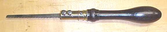 J. Sidebottom Cocobolo Pad Saw