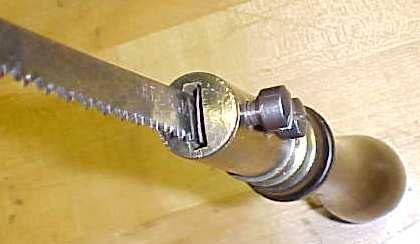 J. Sidebottom Cocobolo Pad Saw