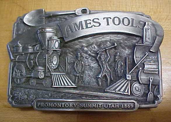 Siskiyou Ames Tools Belt Buckle Utah