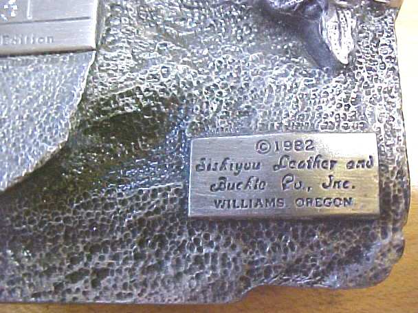 Siskiyou Ames Tools Belt Buckle Utah