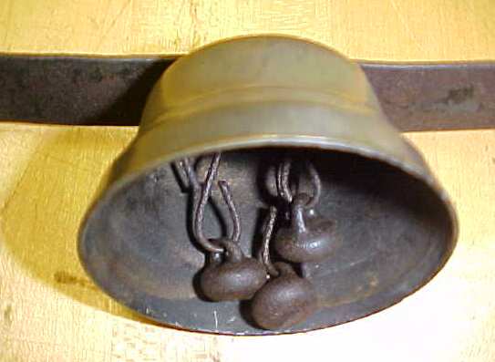 Sleigh Bells Bell Set Brass Barn Door