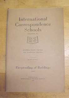 Fireproofing of Buildings Booklet ICS 1920