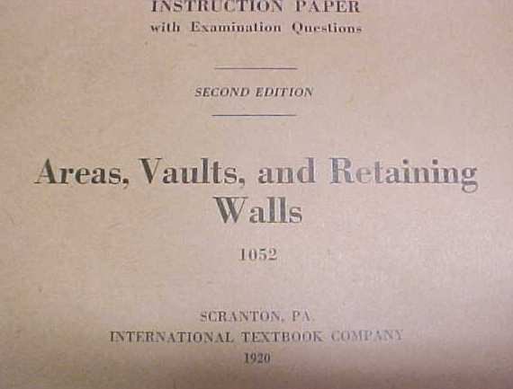 Wall Construction Booklet ICS 1920