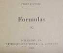 Formulas Mathmatical Booklet ICS 1920