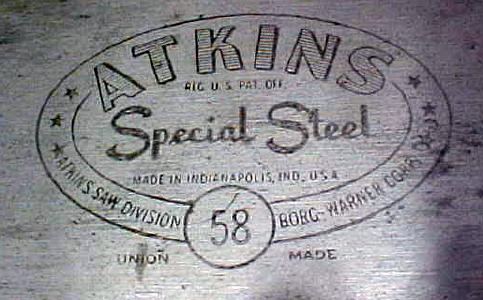 Atkins Saw Special Steel Finish Hand-Saw 20