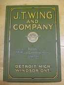 J.T. Wing Tool and Machine Catalog 1925