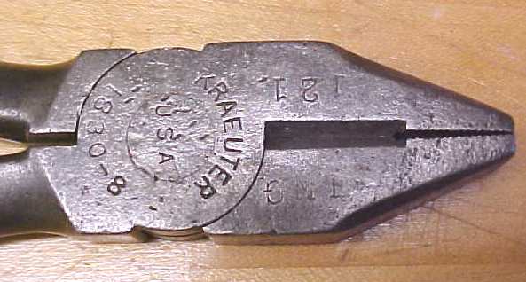 Kraeuter Electrical Pliers No. 1830-8
