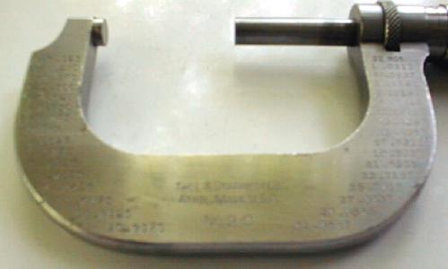 Starrett No. 2C Micrometer 1-2
