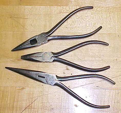 Kreauter Long Nose Pliers Group of 3