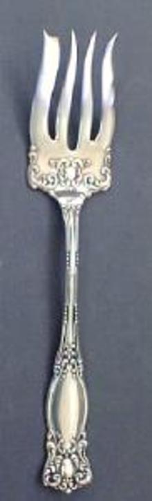 Rogers Silver Plate Meat Fork 1901 Ornate