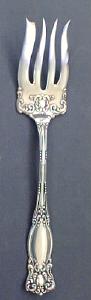 Rogers Silver Plate Meat Fork 1901 Ornate