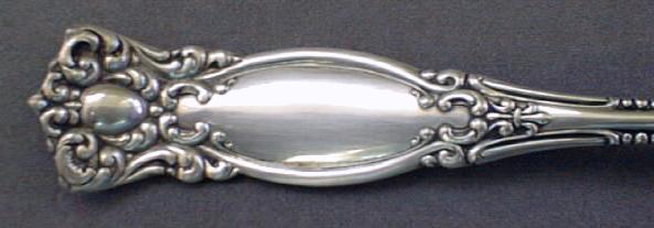 Rogers Silver Plate Meat Fork 1901 Ornate