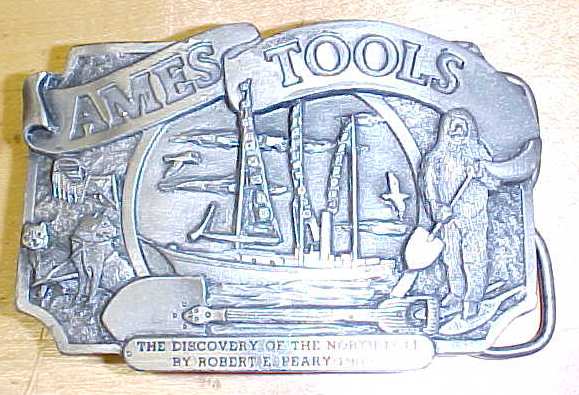 Siskiyou Ames Tools Belt Buckle North Pole