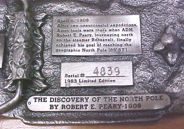 Siskiyou Ames Tools Belt Buckle North Pole