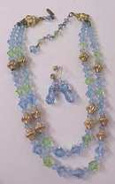Austrian Crystal Choker Necklace & Earrings